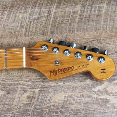 MyDream Partcaster Custom Built - Buttercream Tortoise Fullerton image 4