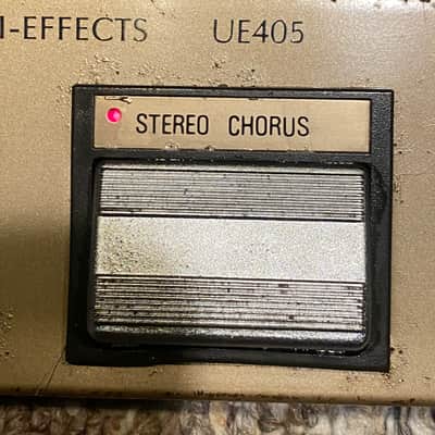 Ibanez UE-405 Multi-Effect (Foot Switch) 1980s - Gold image 13