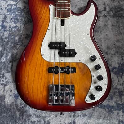 Sire Marcus Miller P8 4 String Bass Tobacco Sunburst w/ DiMarzio 60s pickups image 1