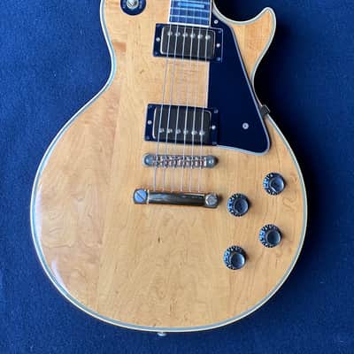 1976 Gibson Les Paul Custom Natural Vintage All Original Norlin Era USA image 2