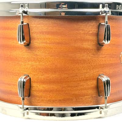 Slingerland Radio King Prototype drum set Satin Mahogany. 13/16/22/6.5 image 12