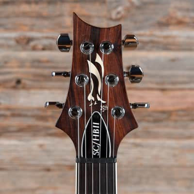PRS 25th Anniversary SC Hollowbody II CB 10 Top Charcoal Burst 2010 image 6