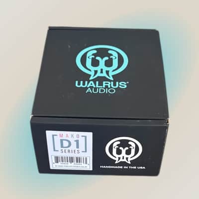 Walrus Audio Mako D1 High Fidelity Echo Machine Effect Pedal - Silver image 7