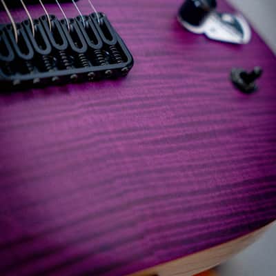 Schecter John Browne Signature Tao-7 2022 - Present - Satin Trans Purple image 3