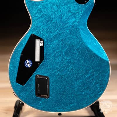 ESP Eclipse Custom Original Series Electric Guitar w/ Case – Blue Liquid Metal image 8