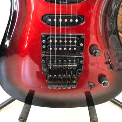 Yamaha RGZ II red black burst image 3