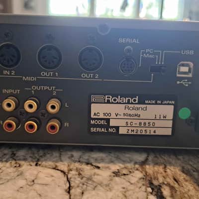 Roland ED SC-8850 1999 - Silver image 2