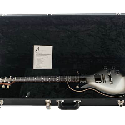 Anderson Bobcat In-Distress Black/Silver Guitar #10-30-24A image 3