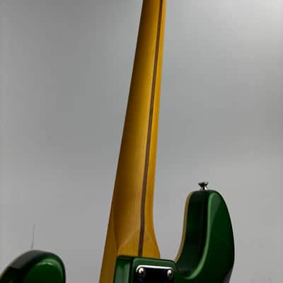 2013 Fender MIJ Aerodyne Special Precision Bass Speed Green Metallic With Matching Headstock. Nice Padded Gigbag included. image 10