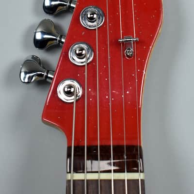 Manson Mb-1 Matt Bellamy Replica 2016 Red Glitter w/ Gig Bag and Accessories image 7