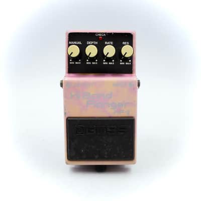 Boss HF-2 Hi Band Flanger 1993 Made in Taiwan Guitar Effect Pedal AE92396 image 2