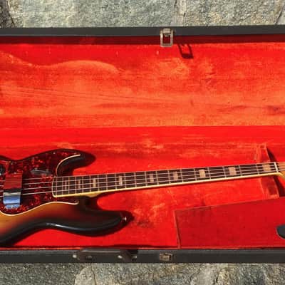 Fender Jazz Bass Lefty 1974 Sunburst Rosewood Fingerboard Bild 13