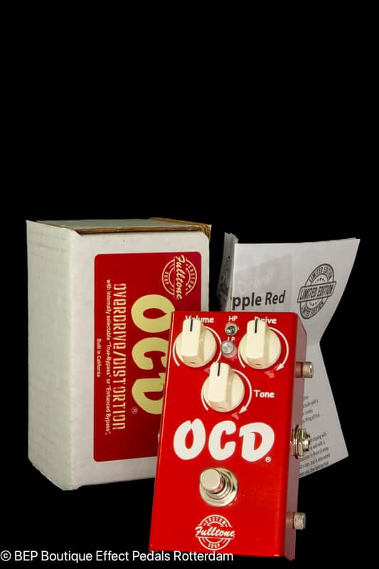 Fulltone Limited Edition OCD V2 2018 - Candy Apple Red s/n 0421