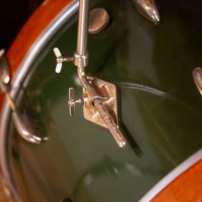 Gretsch 1958 Birdland 4 Piece Rare And Collectable Drum Kit, Cadillac Green With Gold Hardware image 23
