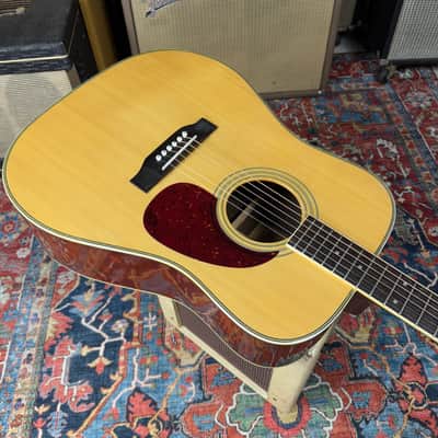 1980 Tokai CE-50 Cat's Eyes D28 Style X-Braced Dreadnought image 8