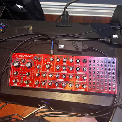 Behringer Neutron Paraphonic Analog and Semi-Modular Synthesizer 2018 - Present - Red