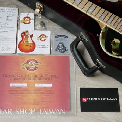 2004 Gibson Custom Shop Zakk Wylde Bullseye Camo Les Paul Custom with Signed image 24