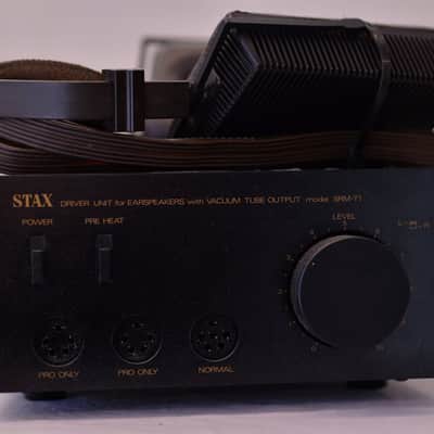 Stax SR-Λ (Lambda) Signature Earspeakers & SRM-T1 Driver Bundle - Restored image 2
