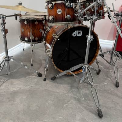 DW Collectors Exotic Complete Drum Set Zildjiam K DW9000 Like New Used Mint Kit image 4