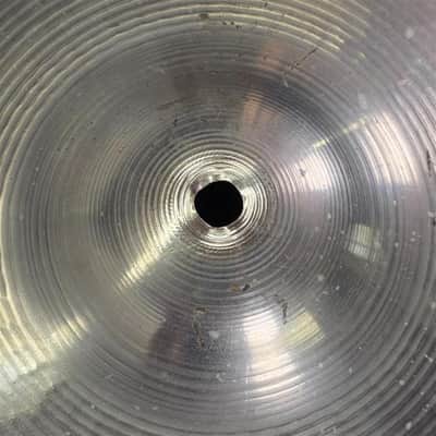 Used Vintage Ludwig Standard Paiste Hi Hat Cymbals 14" 642/682 grams - Fair image 5