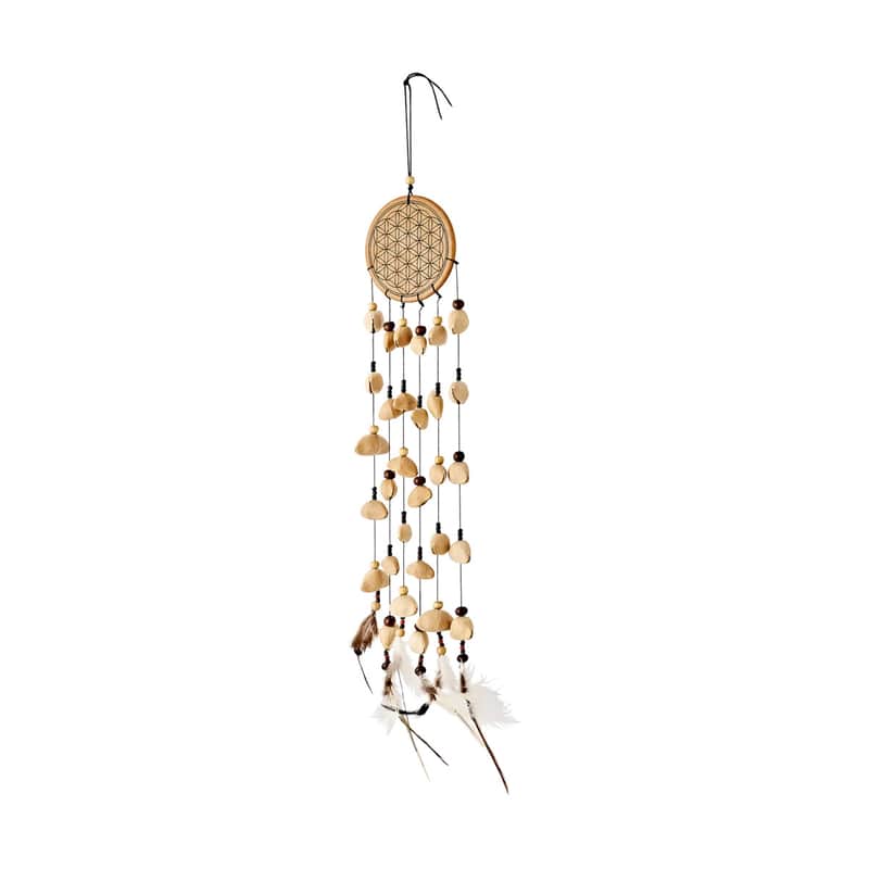 Meinl Sonic Energy Kenari Chimes, Flower of Life, Small, 6 Cords image 1