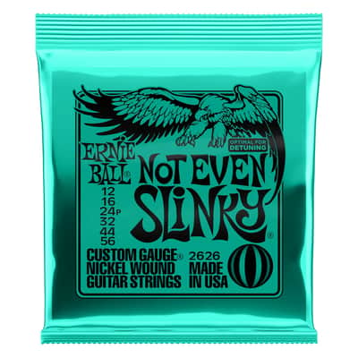 Ernie Ball Not Even Slinky 12-56 Nickel Wound Electric Guitar Strings - 2626 image 2