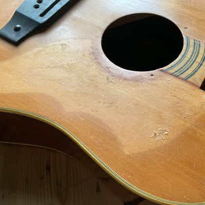 Eko Ranger VI 1960s 70s Acoustic Guitar Body Fair Condition image 3