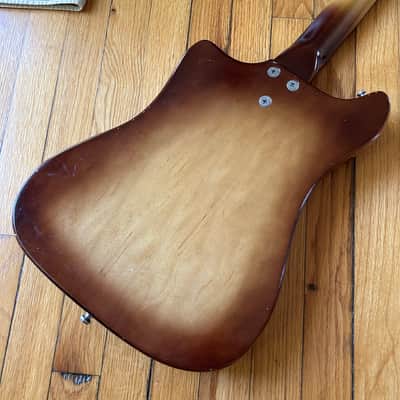 1960s Kay Vanguard K100 Electric Guitar w/ Original Chipboard Case image 8