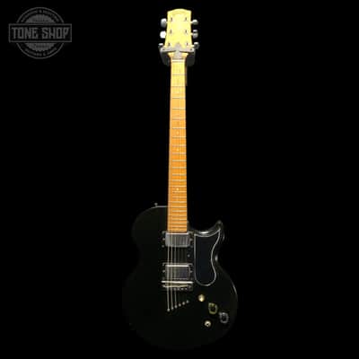 Vintage 1975 Gibson L6S Midnight Black w/Changed Tuners w/OHSC TFW3654 image 2