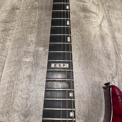 ESP Custom Order Horizon Left Handed 90s Teardrop Headstock image 6