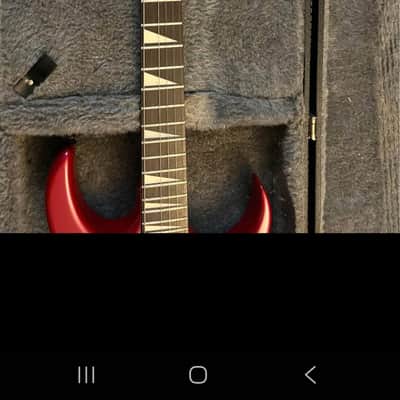 Ibanez EX350-PR Standard 1988 - 1989 - Pearl Red image 2