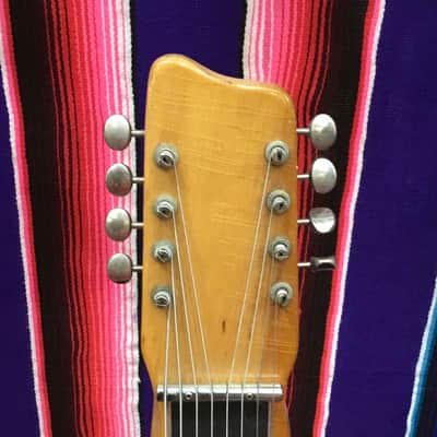 Magnatone G-65-W8 8 String lap Steel 1950s - Natural image 3