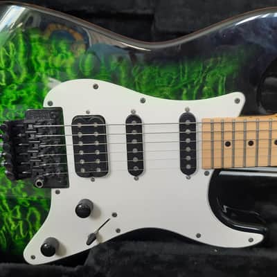 Jackson X Series Adrian Smith Signature SDXQ 2017 - Present - Transparent Green image 4