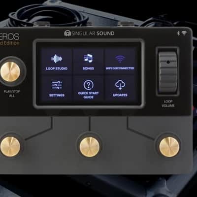 Singular Sound Aeros Loop Studio Gold Edition, 4.3" Touch-Screen, Built-In Effects image 1