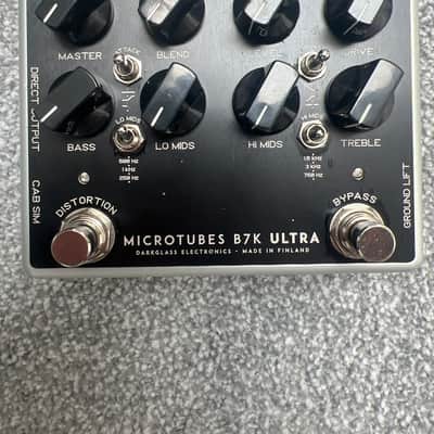 Darkglass Electronics Microtubes B7K Ultra V2 Bass Preamp 2019 - Present - Black image 1