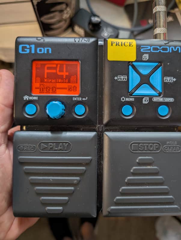 Zoom G1 On multi effect pedal image 1