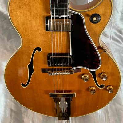 1962 Gibson L-5CESN Archtop Electric Hollowbody Guitar w/ Brown Lifton Case image 4