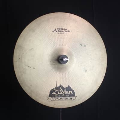 Vintage Zildjian 16" 375th Anniversary A Medium Thin Crash - 1203g (video demo) image 1