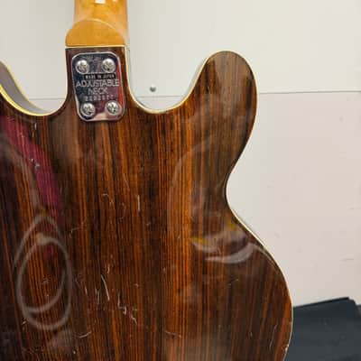 Vintage Univox 335 Style Hollowbody Electric Guitar Made in Japan for Parts or Repair 1970's image 25