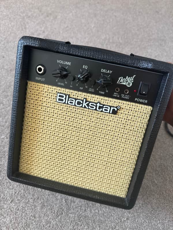 Blackstar Debut 10E 10-Watt 2x3" Guitar Combo 2021 - Present - Black image 1