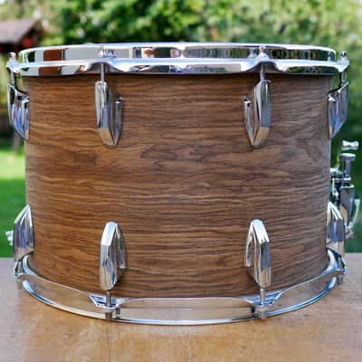 Beverley/ Premier Custom Walnut Snaredrum 14" x 9,5" 70s UK Made image 6