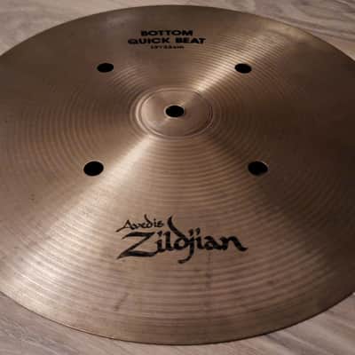 Zildjian Avedis Quick Beat Hi-Hat 13" 950g/1144g 1996-1997 - Traditional image 4