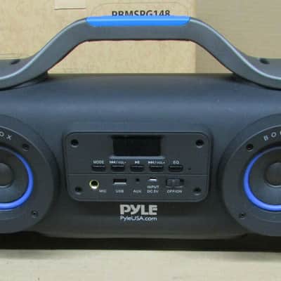 Pyle Boombox Portable Bluetooth Speaker Great Sound With Good Price Never Used image 2
