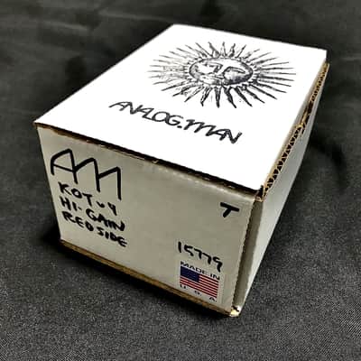 Analogman King of Tone V4 with Red Side High Gain (Brand new) image 2