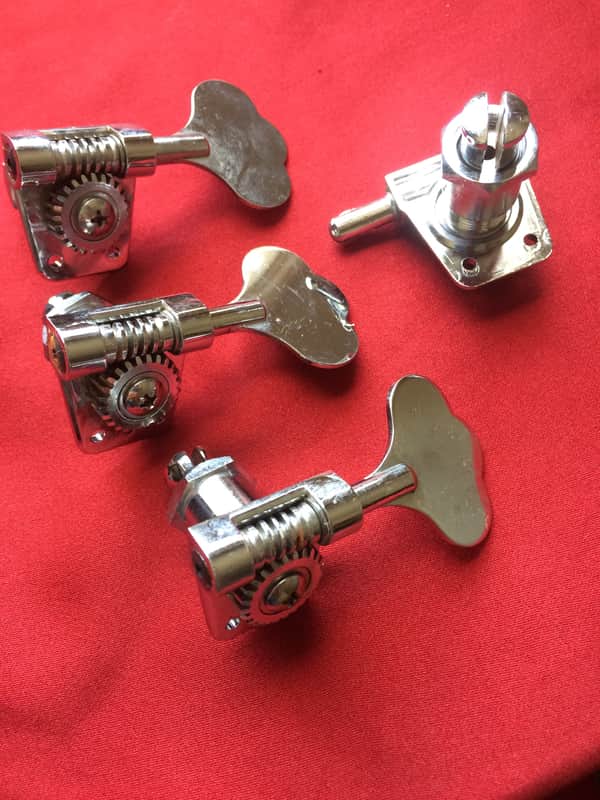 Peavey Bass tuning machines (1 is broke) 1980's image 1