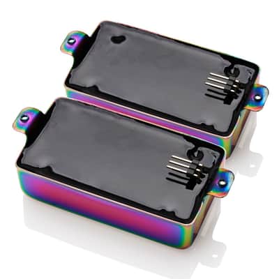 EMG Kirk Hammett Bone Breaker Signature Set in Spectrum Metal Cap Finish - Short Shaft, Standard Spacing (Open Box) image 2