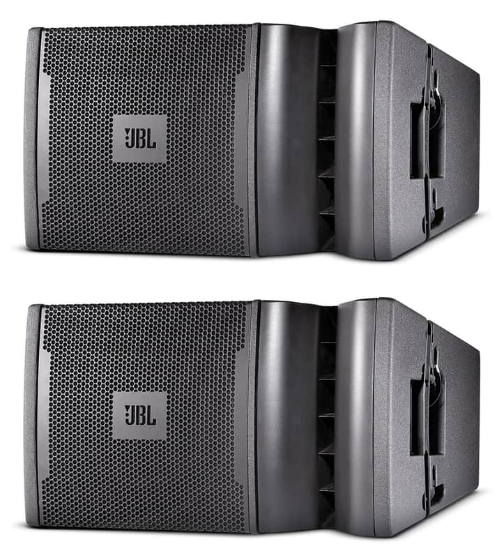 (2) JBL VRX932LA-1 12" 800 Watt Passive Line-Array Speakers in Black image 1