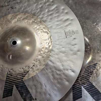 Hi-Hat Cymbals 14" Zildjian K Custom Hybrid USED! RKHZH070726 image 3
