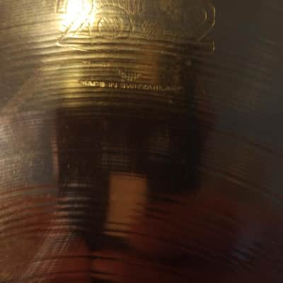 Paiste Vintage 2002 14" hi Hats 1960's? Bronze image 2