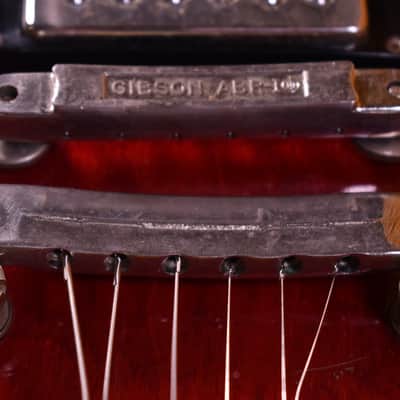 gibson Es-335 1964 - Cherry Red 1964 Stoptail - Clapton Specs - serial 70666 image 19